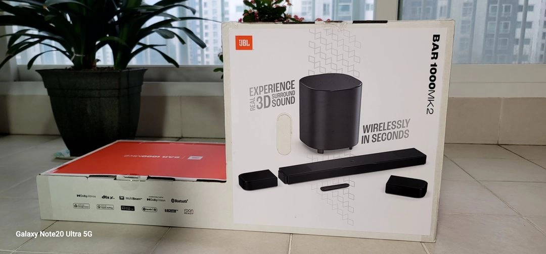 JBL Bar 1000MK2-7.1.4 탈착식 분리형 서라운드 스피커 이미지