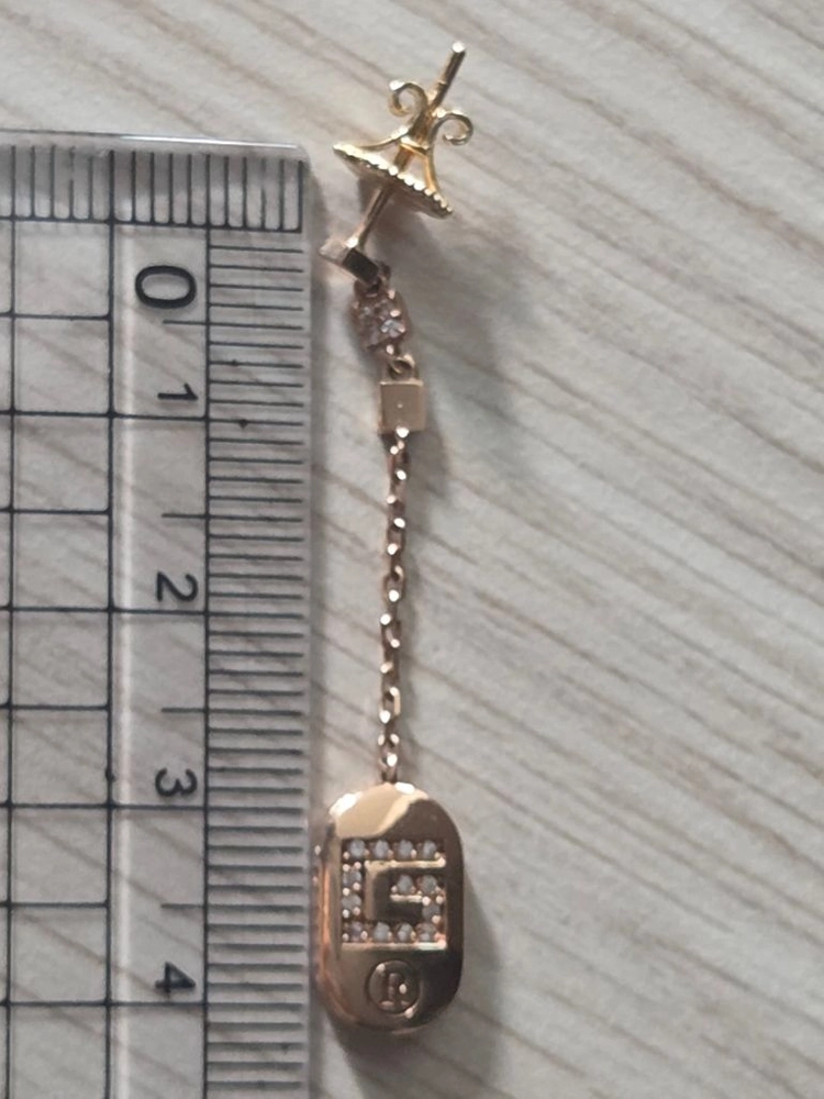 14k 로즈골드 귀걸이 이미지