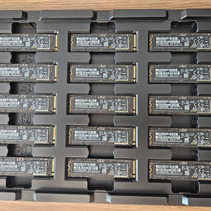 PM9A1 M.2 NVMe SSD 256GB 15개 세트 2026제조 미사용 이미지