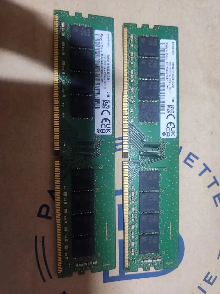 DDR4 32GB 메모리 2개 세트 이미지