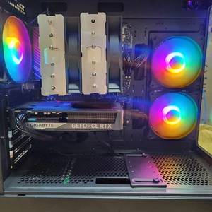 라이젠 7500F RTX 5060 Ti DDR5 16GB 게이밍 컴퓨터 PC 본체 이미지