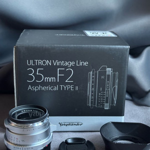 보이그랜더 ULTRON Vintage Line 35mm F2 실버 라이카 마운트 이미지