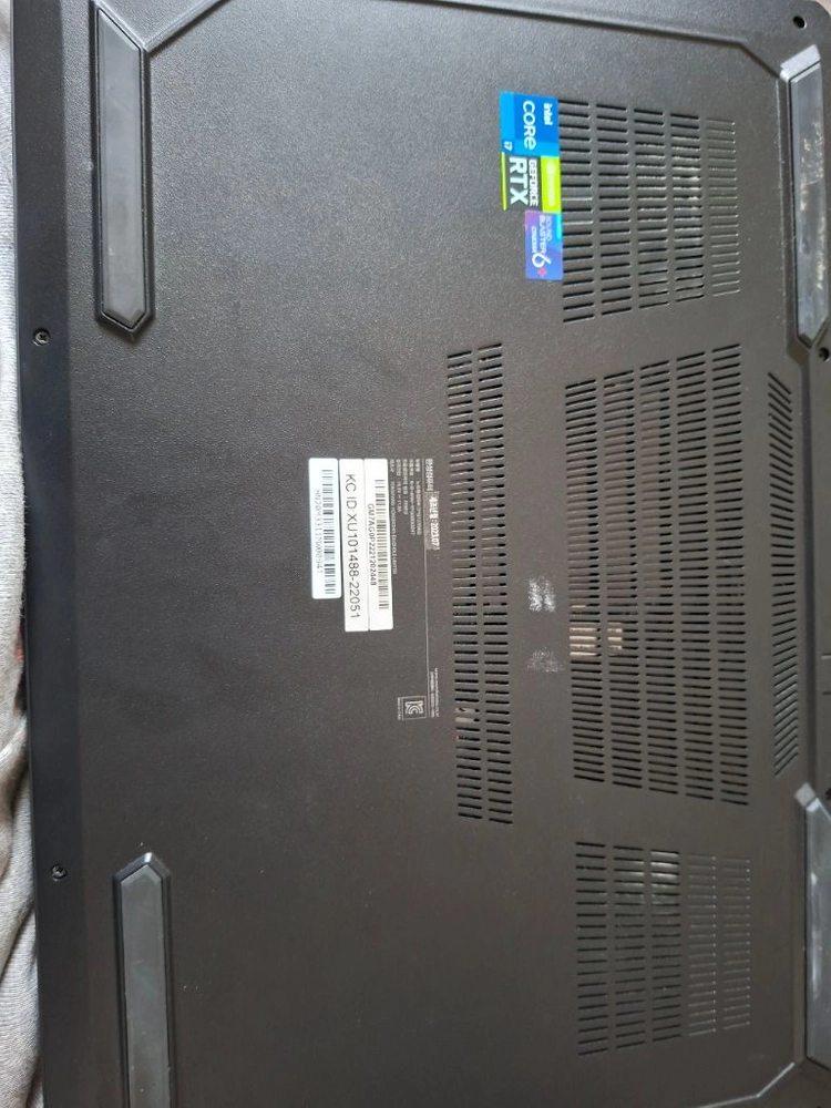 한성 노트북 i7 12700H, RTX3060 Laptop 이미지