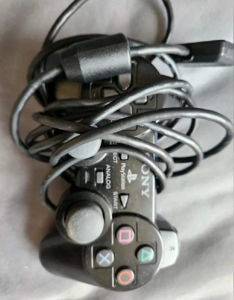 ps2 패드+위닝일레븐8 +그란투리스모4 ps2 듀얼쇼크2 이미지
