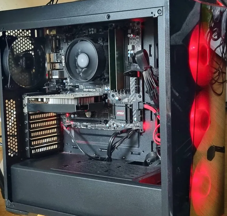 게이밍 컴퓨터 PC 본체 라이젠5 2600 그래픽카드 gtx 1050 롤 오버워치 발로란트 - 안심되는 중고거래