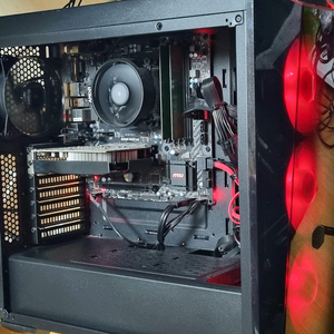 게이밍 컴퓨터 PC 본체 라이젠5 2600 그래픽카드 gtx 1050 롤 오버워치 발로란트 이미지