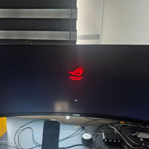 삼성 모니터 32:9 DQHD C49RG90 판매 이미지