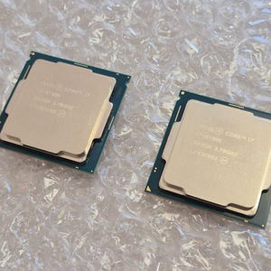 인텔 i7-8700k CPU 2개 이미지