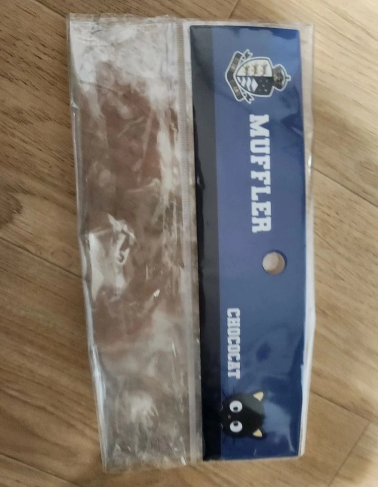 서울 이랜드 FC와 초코캣이 콜라보한 머플러예요 이미지