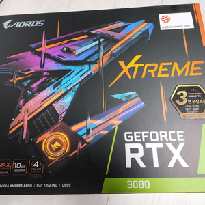 어로스 RTX 3080 그래픽카드 팝니다 이미지
