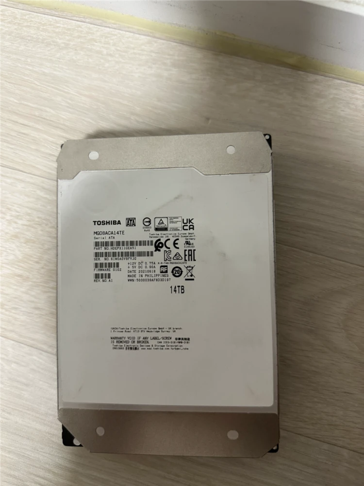 14TB hdd 하드 TOSHIBA MG08ACA14TE - 안심되는 중고거래