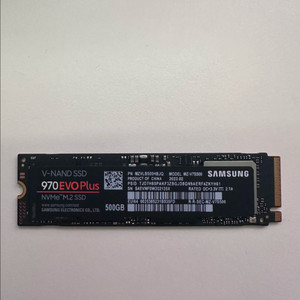 M.2 NVMe 970 evo plus SSD 500GB 이미지