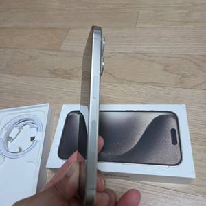 아이폰 15 프로 256GB 미국판 카메라 무음 이미지