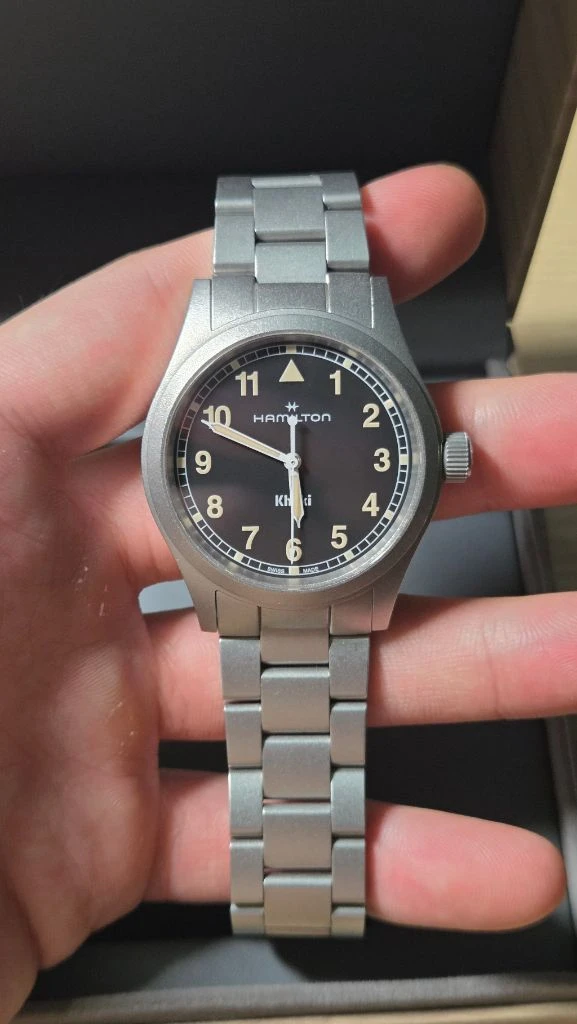 [정품] 해밀턴 카키필드 쿼츠 38MM 판매 이미지