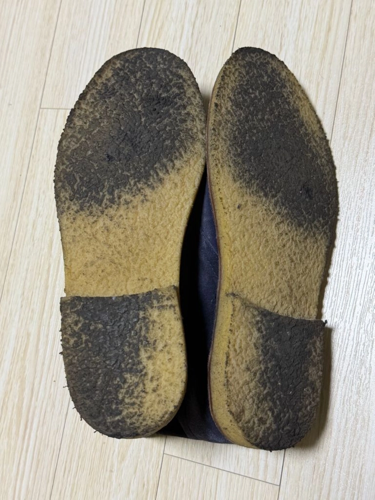 유니페어 별주 스탁턴 네이비 스웨이드 처카부츠 39 (245-250) 이미지