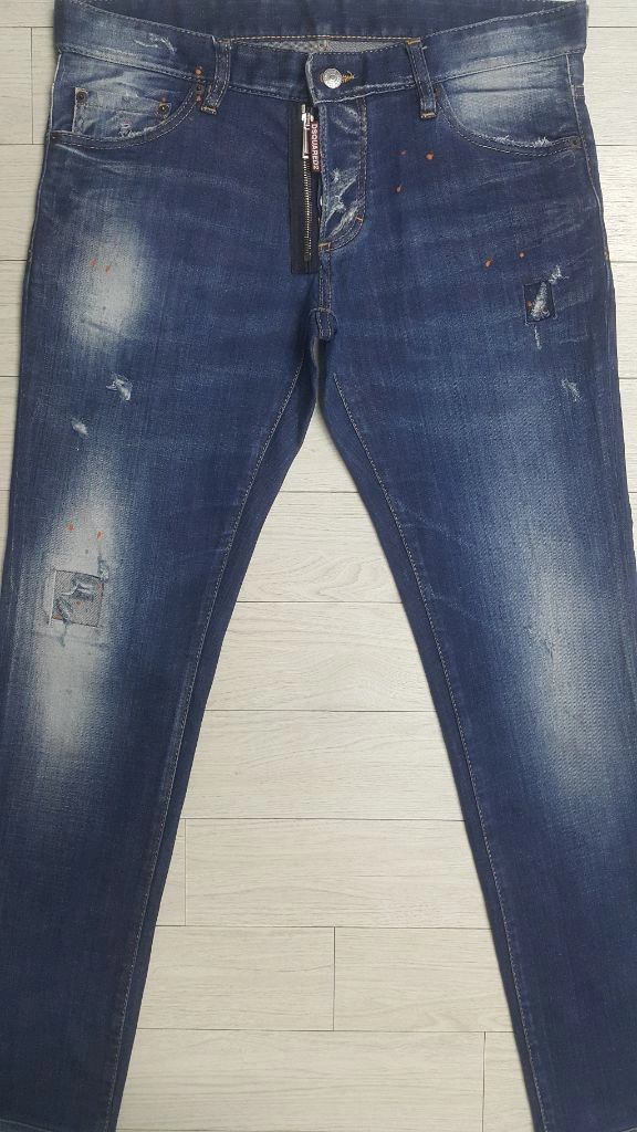 [정품] 디스퀘어드2(사방스판) 얇은청바지 34인치(No.458)이태리판! 이미지