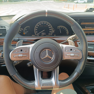벤츠 S클래스 w221용 w222 Amg. 카본핸들 이미지