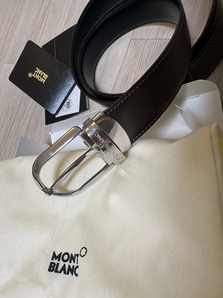몽블랑 남성 벨트 이미지