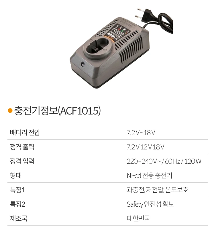 [미사용] 아임삭(Aimsak) 충전식 무선드릴 드라이버 세트(AD314 II) 이미지