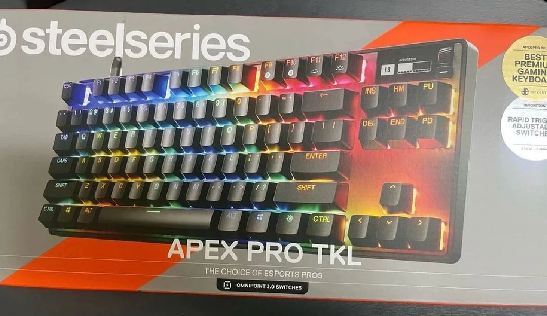 스틸시리즈 apex tkl pro gen3 게이밍 키보드 이미지