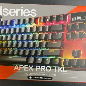 스틸시리즈 apex tkl pro gen3 게이밍 키보드 이미지