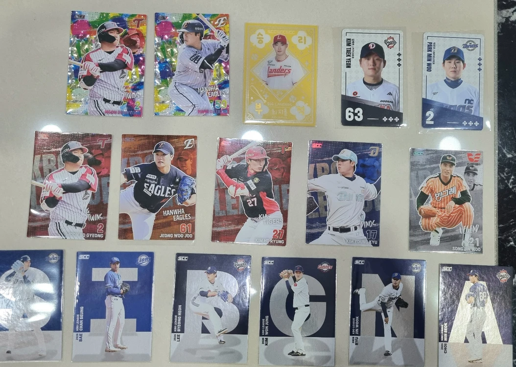 2026 KBO 카드 총100장!!승리부적+페러렐 +홀로+ 알파벳+ 비빔면QR 판매합니다~! - 안심되는 중고거래