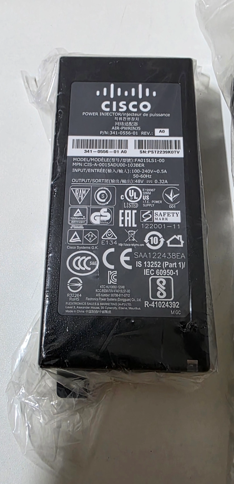 Cisco AIR-PWRINJ5 48V 파워 인젝터 이미지