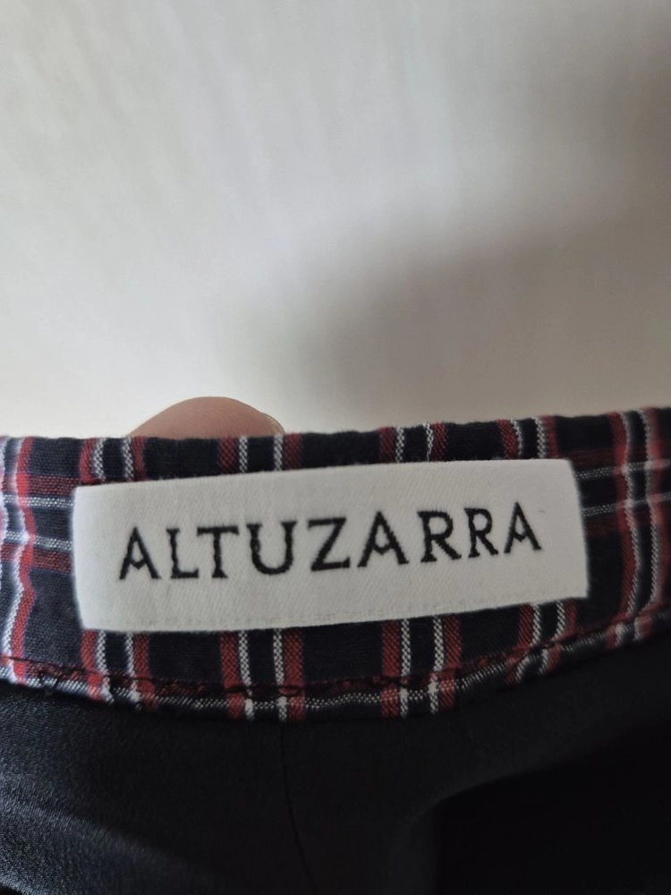 (정품) ALTUZARRA 알투자라 스커트 체크스커트 34 이태리 이미지