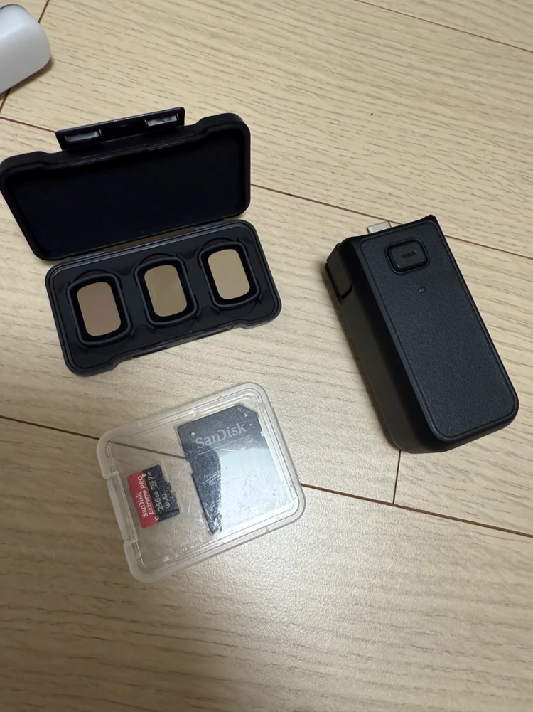DJI Osmo Pocket 4 크리에이터 콤보 액션캠 및 sd카드, 배터리 핸들, ND필터 이미지