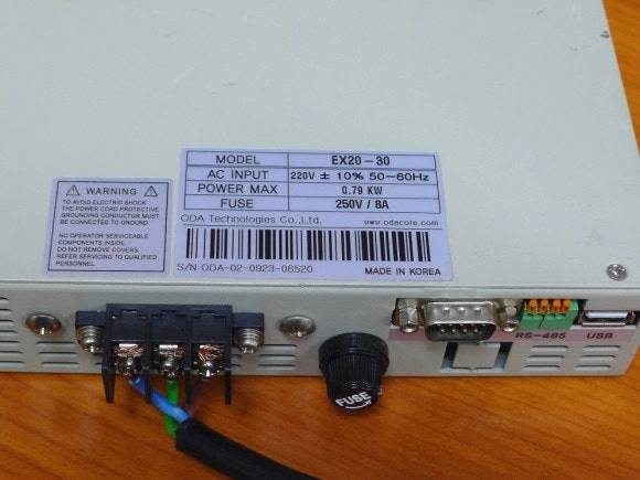 ODA EX20-30 DC파워서플라이 20V, 30A 600W 이미지