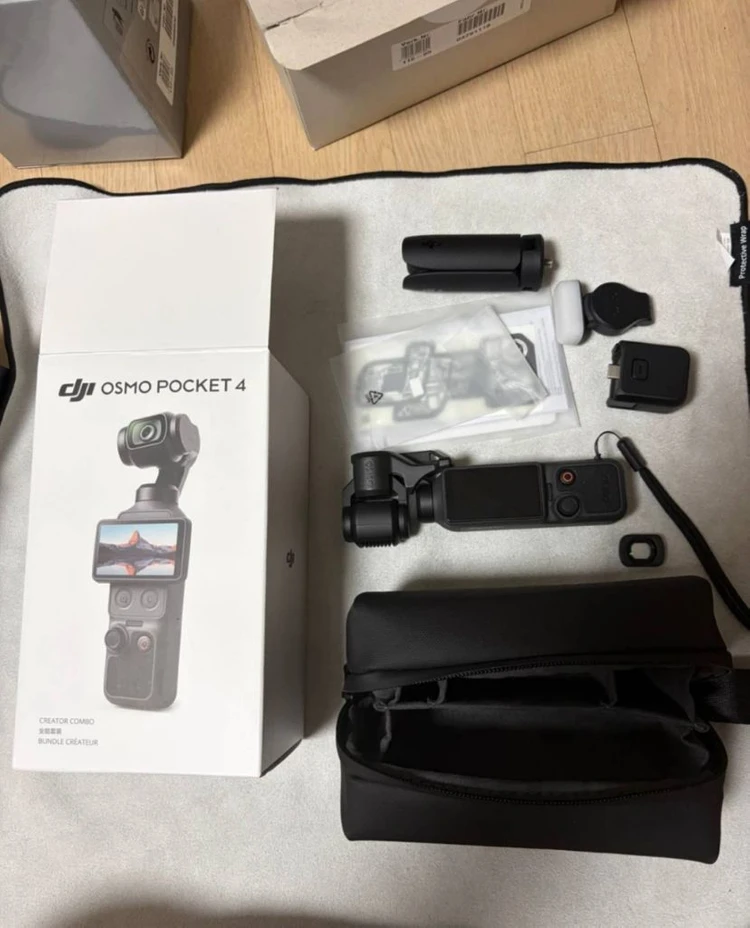 DJI 오즈모 포켓4 크리에이터 콤보 - 안심되는 중고거래