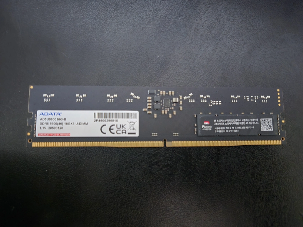 DDR5 16GB 5600MHz 데스크탑 램 이미지