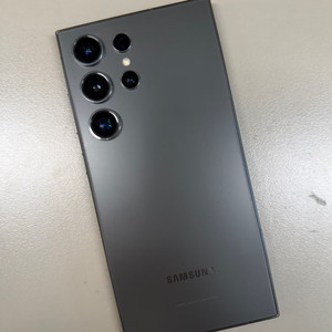 (54만원) 갤럭시S24울트라 블랙 256G 깨끗한 무잔상 무찍힘 단말기 이미지