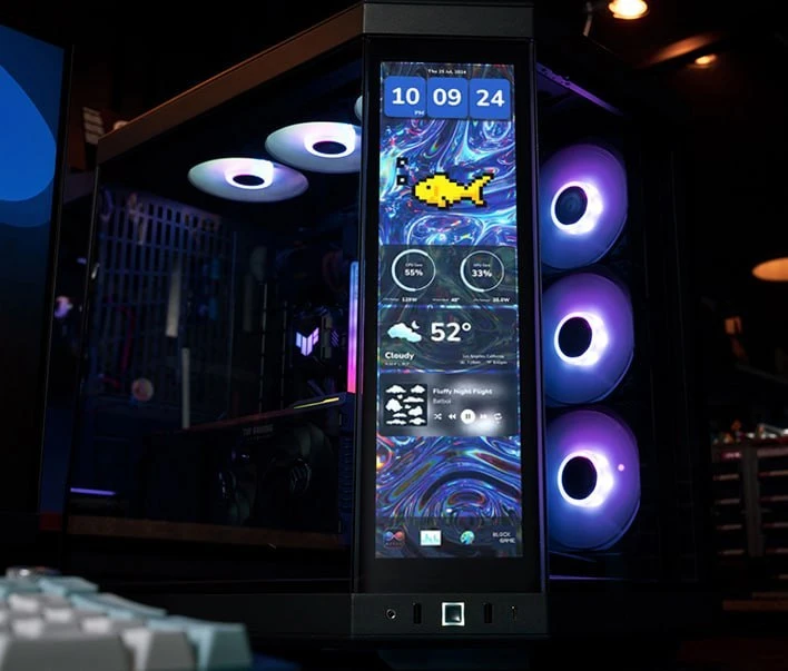 RTX 5080 + i9-13900K 하드튜브 커스텀 수냉 PC / HYTE Y70 Touch - 안심되는 중고거래