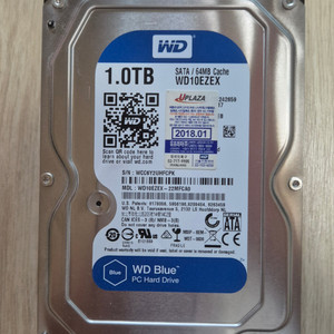 윈디 블루 1테라 하드디스크 WD 1TB HDD WD10EZEX 이미지