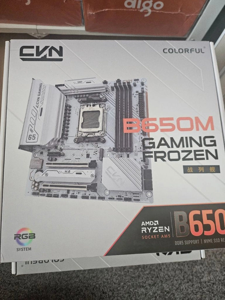 가성비 좋은 컬러풀 cvn b650m 미개봉 새상품 팔아요 - 안심되는 중고거래