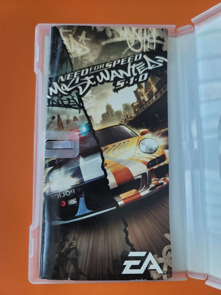 PSP 정발 한글판 니드포스피드 모스트 원티드 5-1-0 이미지