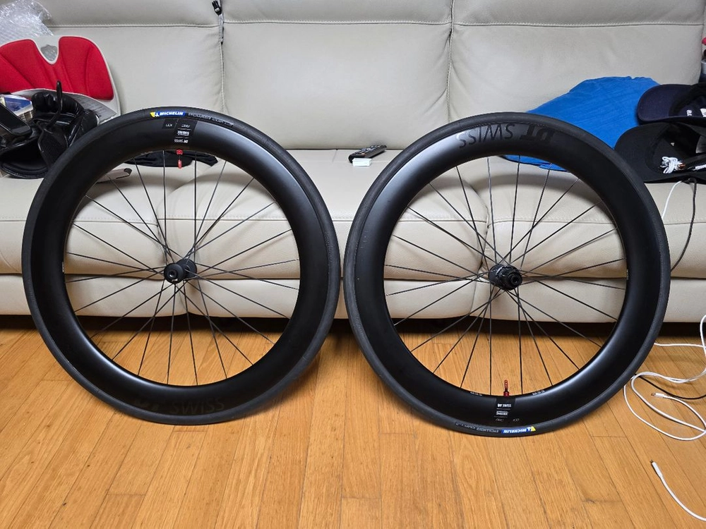 디티 스위스 DT arc1100 62mm 기함 로드자전거 카본휠셋 팜 이미지