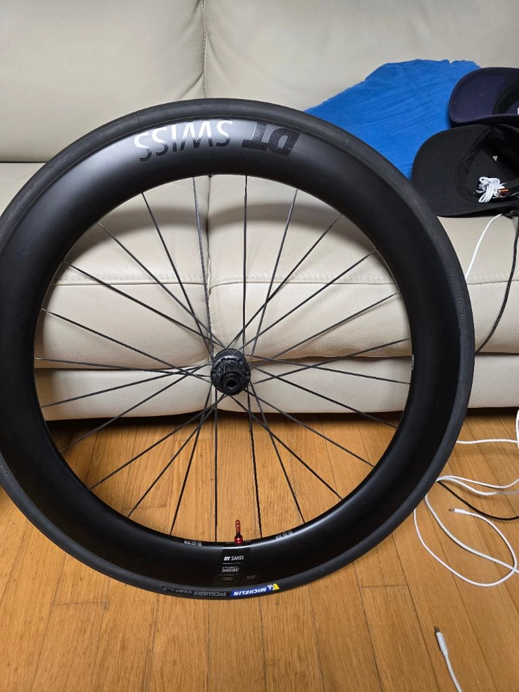 디티 스위스 DT arc1100 62mm 기함 로드자전거 카본휠셋 팜 이미지