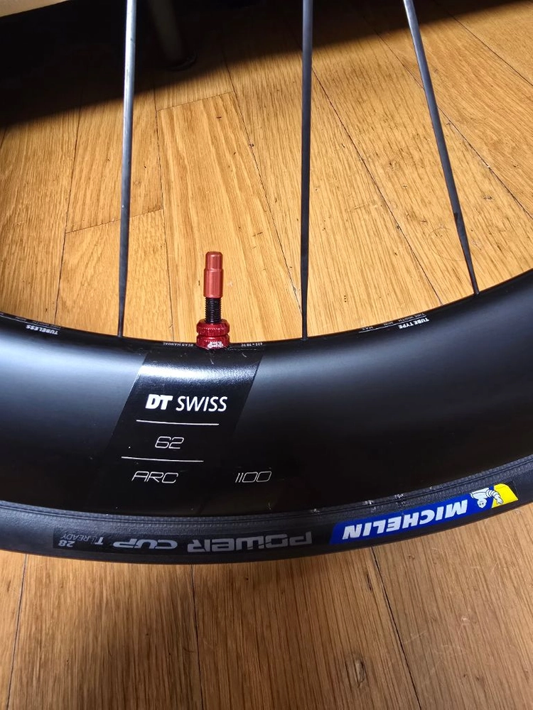 디티 스위스 DT arc1100 62mm 기함 로드자전거 카본휠셋 팜 이미지