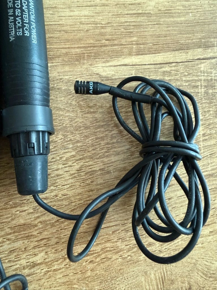 AKG C577(CK77 포함) 핀 마이크 세트 고성능 콘덴서 이미지