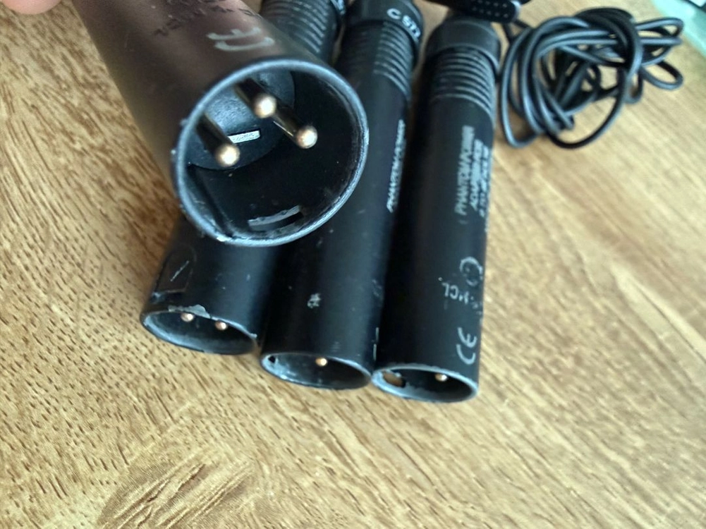 AKG C577(CK77 포함) 핀 마이크 세트 고성능 콘덴서 이미지