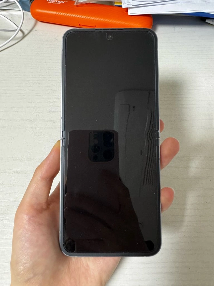 갤럭시 z 플립6 256GB 실버 이미지
