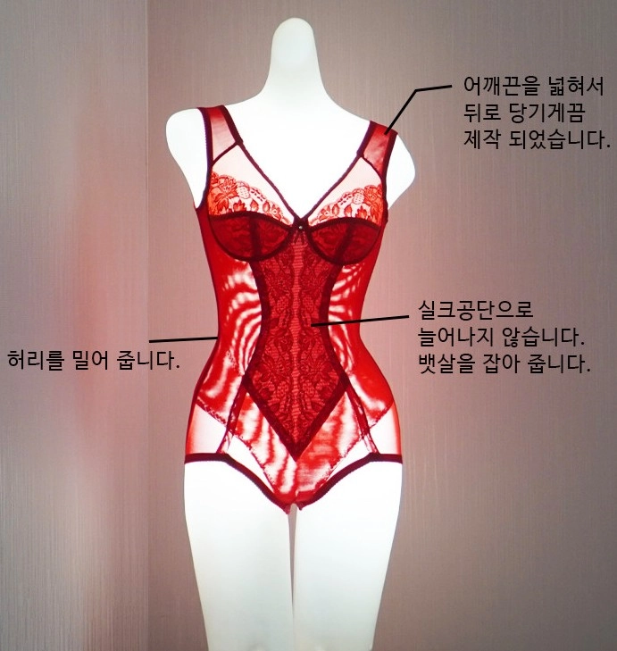 [미개봉] 미젤 올인원 보정속옷 : 스킨색상 새제품들 싸게 팝니다 이미지