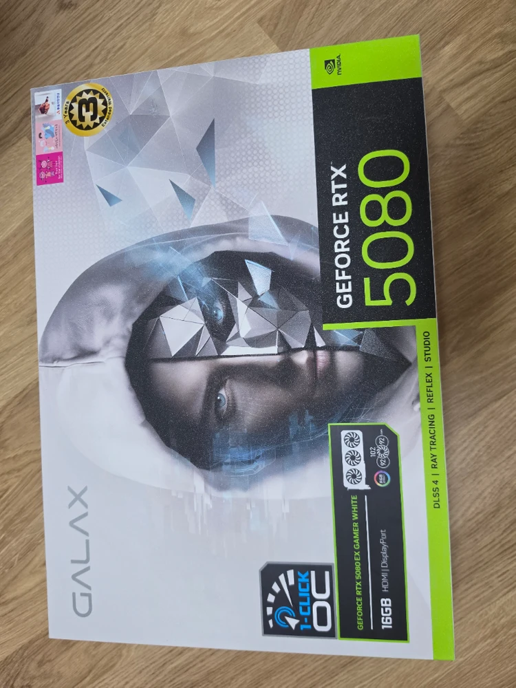 갤럭시 GALAX 지포스 RTX 5080 EX GAMER WHITE OC D7 이미지