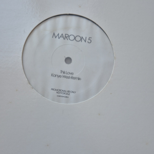 maroon 5-this love (kanye west remix) promo lp 칸예 마룬5 이미지