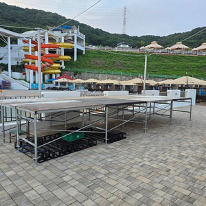 행사용 조립식 무대 이미지