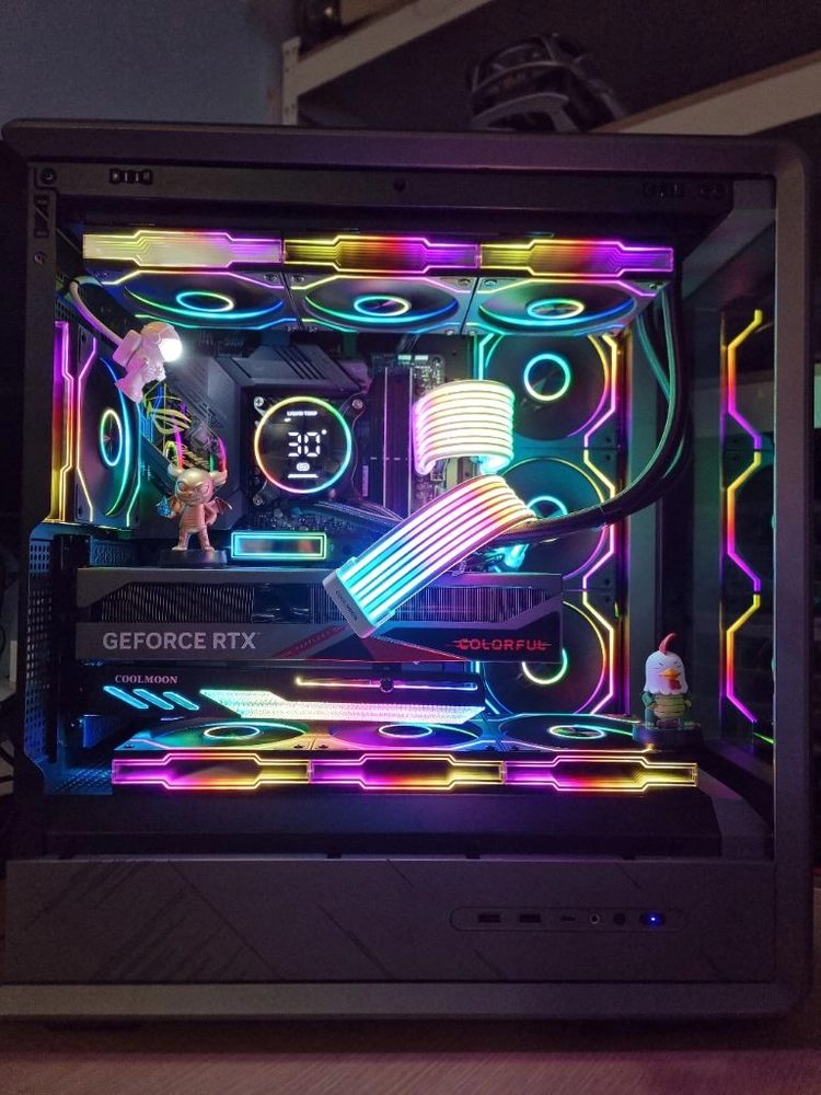 게이밍 & ai 작업 고사양 컴퓨터 i9 13900k z690 rtx 4070ti 이미지