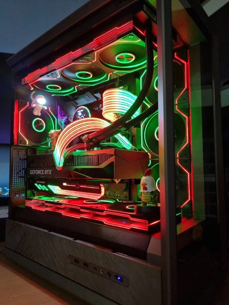 게이밍 & ai 작업 고사양 컴퓨터 i9 13900k z690 rtx 4070ti 이미지