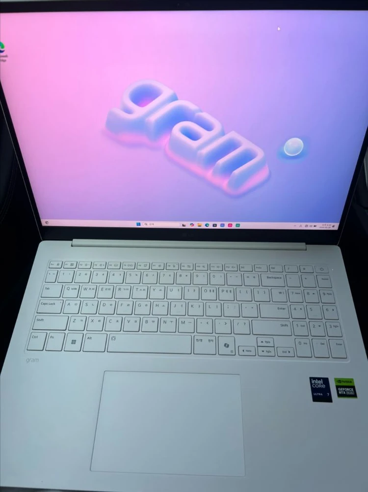 lg 2025 그램 프로16 rtx4050 노트북 판매합니다 16z90tr - 안심되는 중고거래